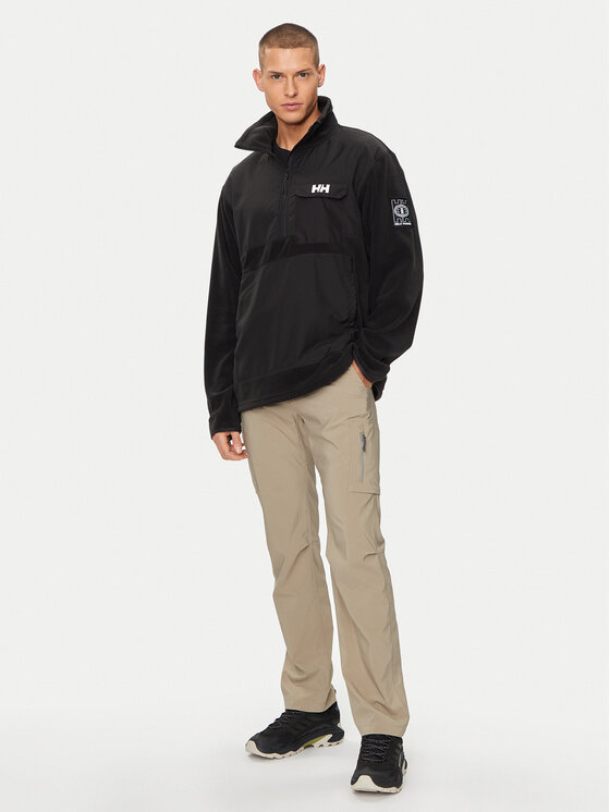 Helly Hansen Helly Hansen Polar Play 1/2 Zip Fleece 54086 Czarny Regular Fit