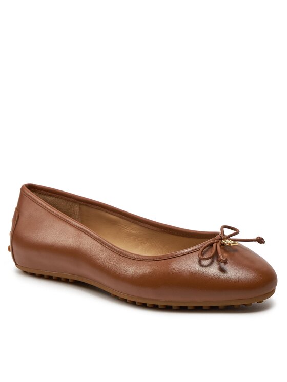 LAUREN RALPH LAUREN Lauren Ralph Lauren Balerinke 802927941004 Smeđa