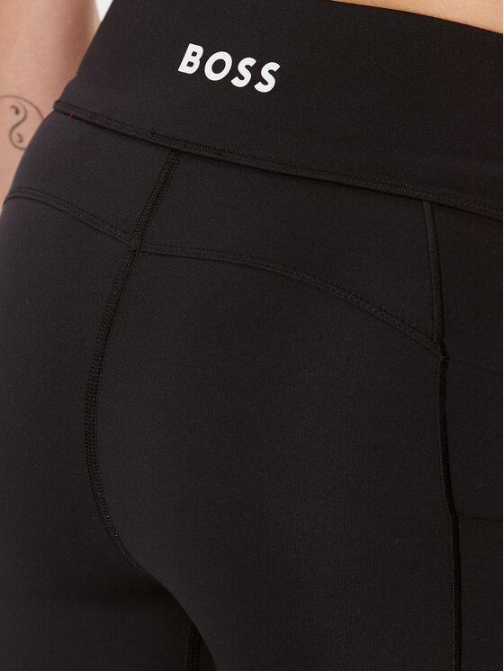 BOSS Leggings EKIDEN in black/ camel