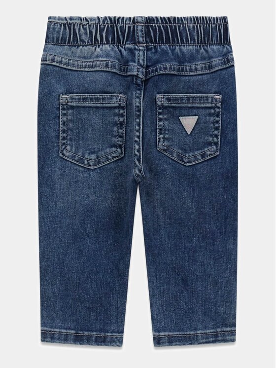 Guess Kids Guess Kids Spodnie materiałowe 176247 Niebieski Regular Fit