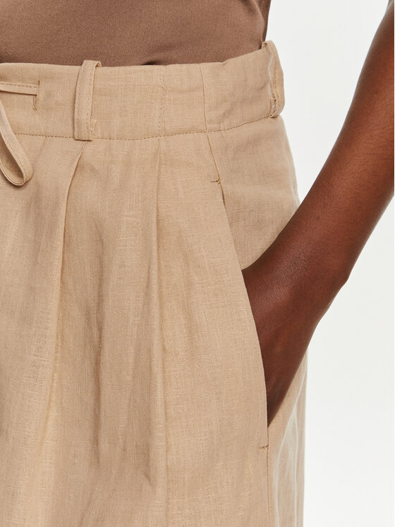 ViCOLO ViCOLO Pantaloni di tessuto TB2700 Beige Relaxed Fit