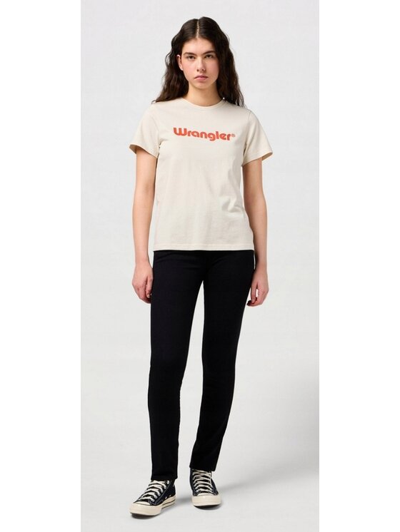 Wrangler Wrangler Jeansy Slim Czarny Slim Fit