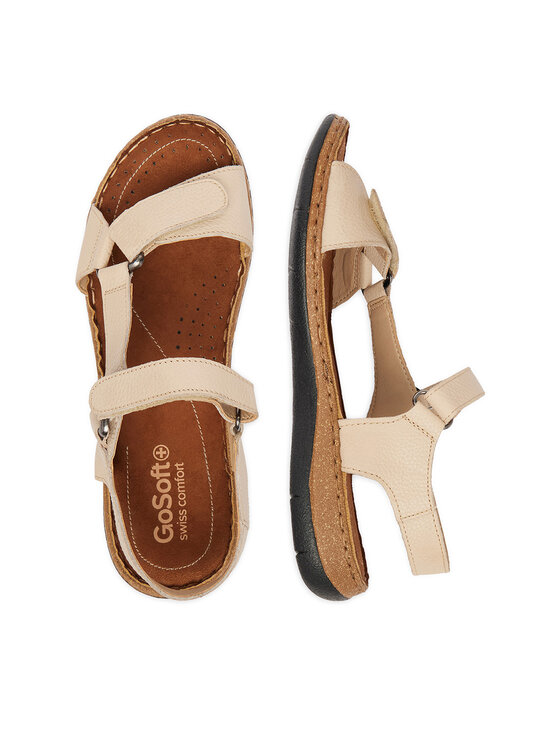Go Soft Go Soft Sandale CEO-WI23-4773-05 Bej