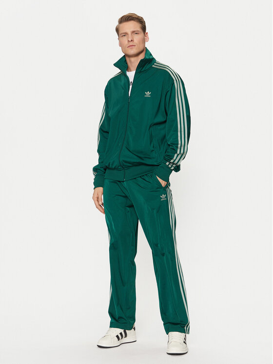 adidas adidas Pulóver adicolor Classics Firebird JP2543 Zöld Loose Fit