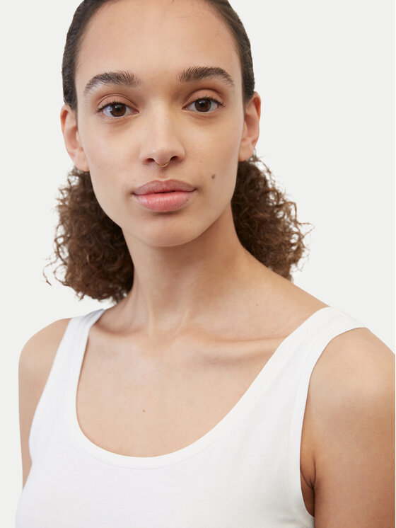 Marc O'Polo Marc O'Polo Top B01 2001 50001 Bianco Regular Fit