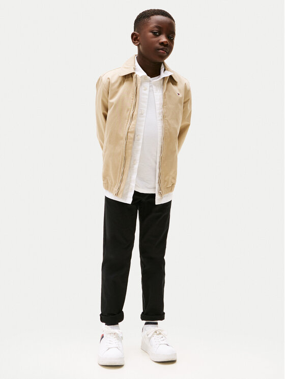 Tommy Hilfiger Tommy Hilfiger Чино панталони 1985 KB0KB09638 S Черен Slim Fit