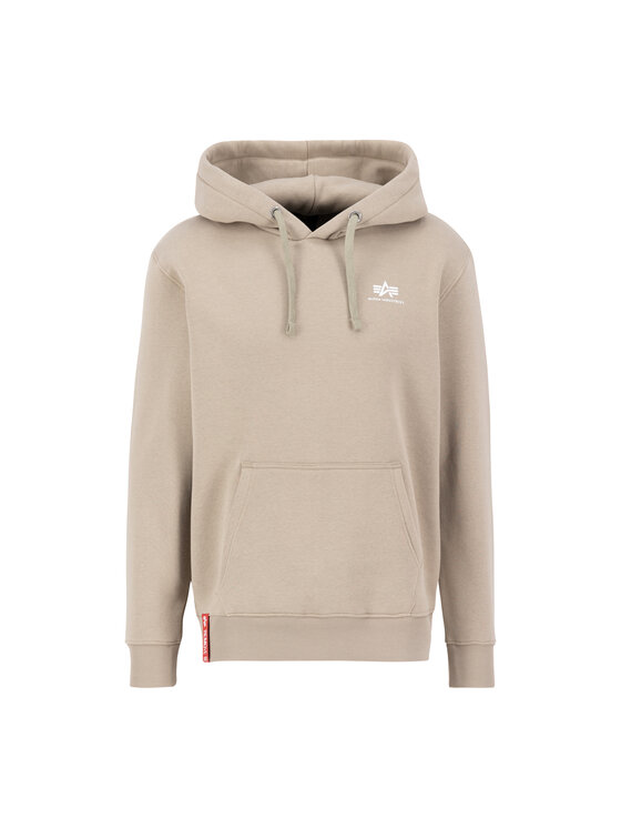 Alpha Industries Alpha Industries Bluza Basic Small Logo Hoodie Żółty Regular Fit