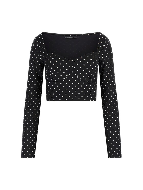 Guess Guess Top 158857 Czarny Classic Fit