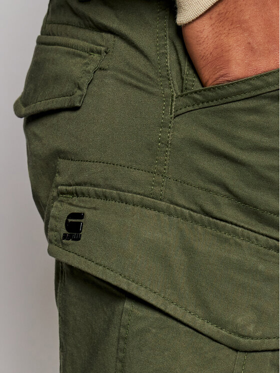 G-Star Raw G-Star Raw Παντελόνι υφασμάτινο Rovic D02190-5126-6059 Πράσινο Tapered Fit