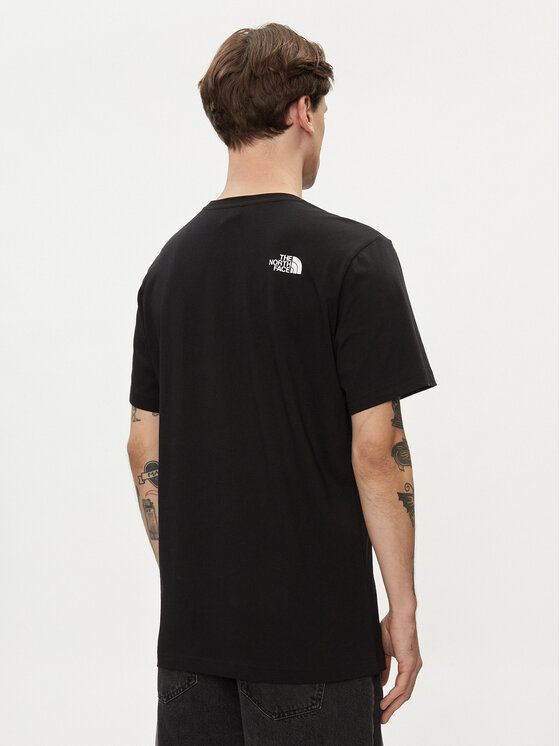 The North Face The North Face T-Shirt Easy NF0A87N5 Μαύρο Regular Fit