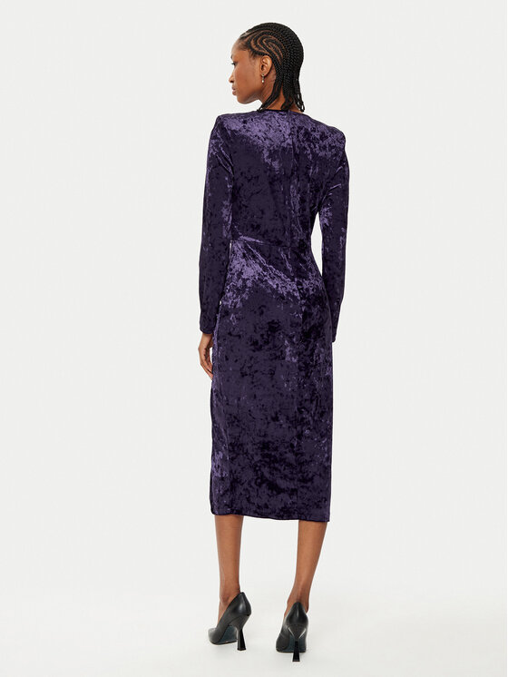 Rinascimento Rinascimento Kokteiļkleita CFC0121946003 Violets Regular Fit