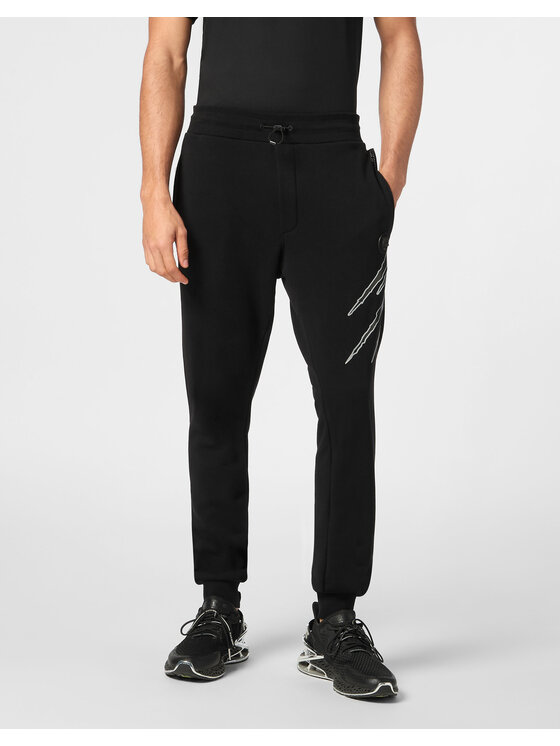Plein Sport Plein Sport Joggery 22993 Czarny Jogger Fit