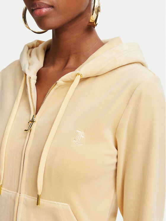Juicy Couture Juicy Couture Суитшърт Robertson JCAP176G Розов Slim Fit