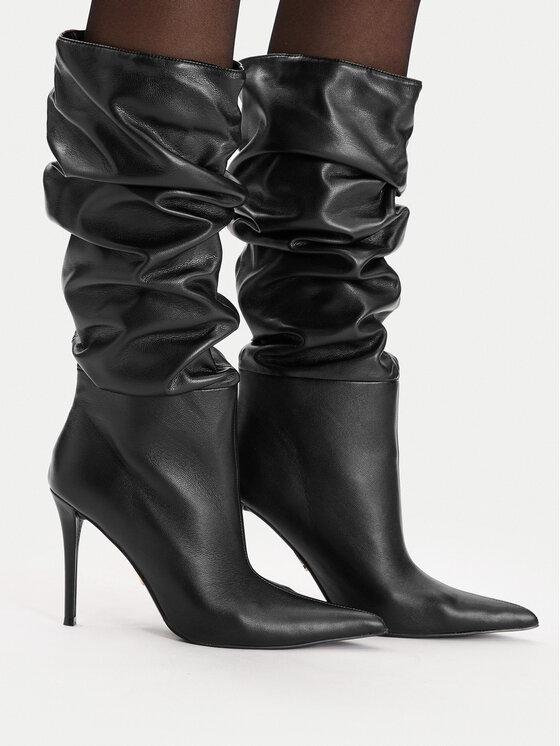 Steve Madden Steve Madden Kozaki Schmooze SM11003453 Czarny