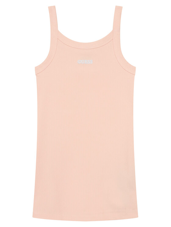 Guess Sukienka letnia J6GK28 K8RT2 Różowy Slim Fit