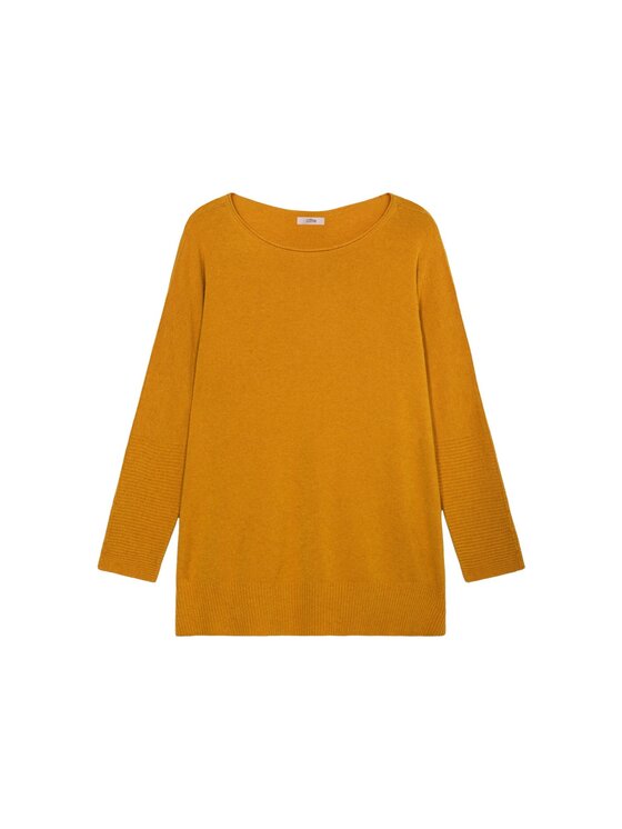 Oltre Oltre Cardigan M049E002035N028 Giallo Regular Fit