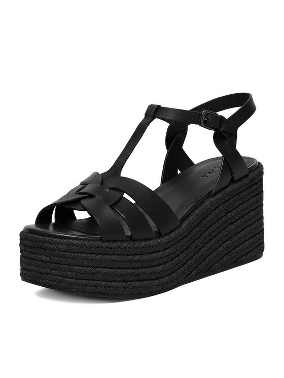 Badura Badura Espadrilky EO-AMARI-LT0228-26-805 Černá