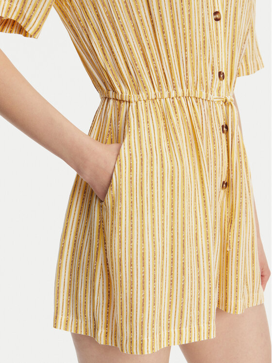 Roxy Roxy Комбінезон ERJWO03018 Жовтий Regular Fit