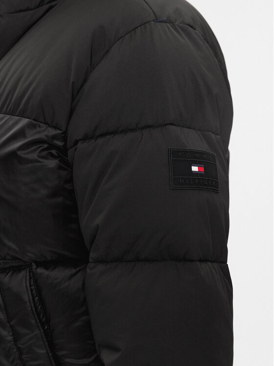 Tommy Hilfiger Tommy Hilfiger Зимова куртка Tech Stand Collar MW0MW27586 Чорний Regular Fit