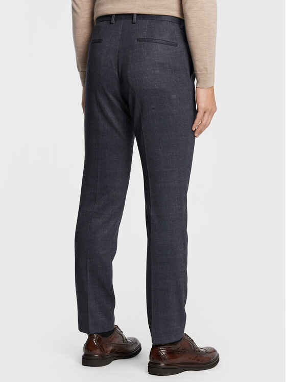 Pantalone da abito H-Genius-J-Mm-224 50481705 Blu