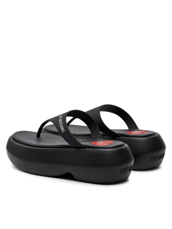 LOVE MOSCHINO LOVE MOSCHINO Čības uz pirksta JA28097I0II39000 Melns