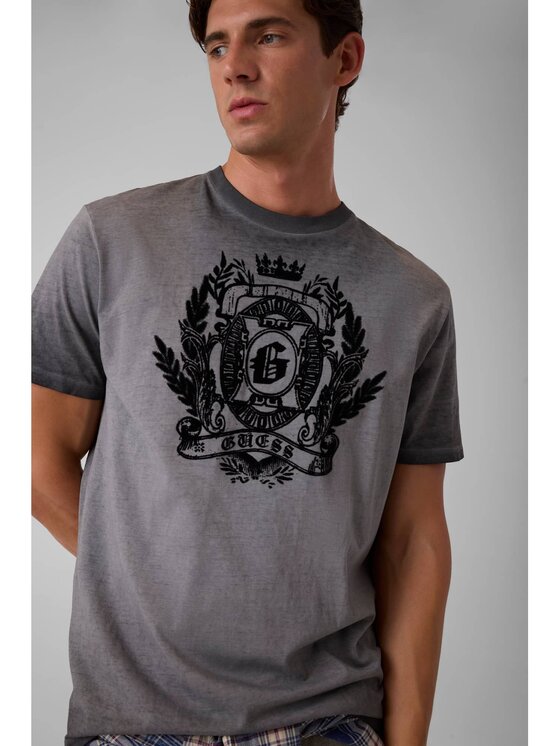 Guess Guess T-Shirt 184005 Czarny Classic Fit
