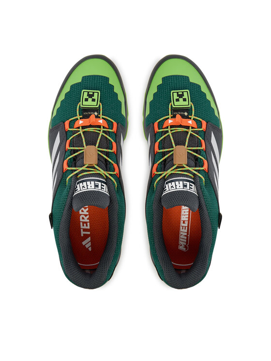 adidas adidas Παπούτσια πεζοπορίας Minecraft Terrex Gore-Tex Hiking JR1314 Πράσινο