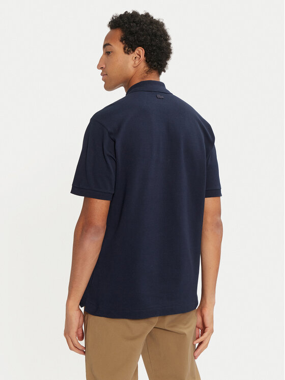 Lacoste Lacoste Polo majica PH3600 Mornarsko modra Regular Fit