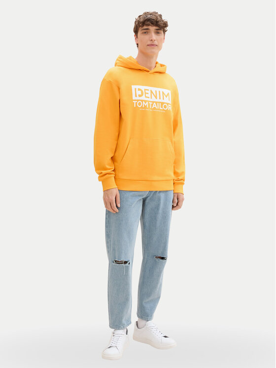 Tom Tailor Denim Tom Tailor Denim Felpa 1041482 Giallo Regular Fit