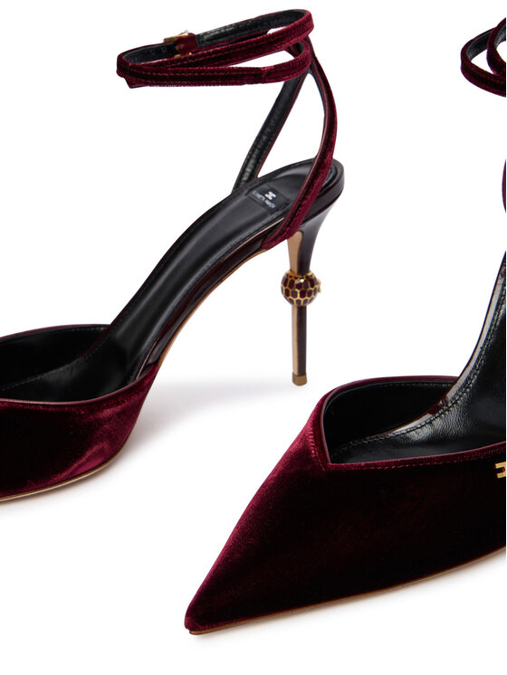 Elisabetta Franchi Elisabetta Franchi Štikle SA-74L-57E2-EA4 Tamnocrvena