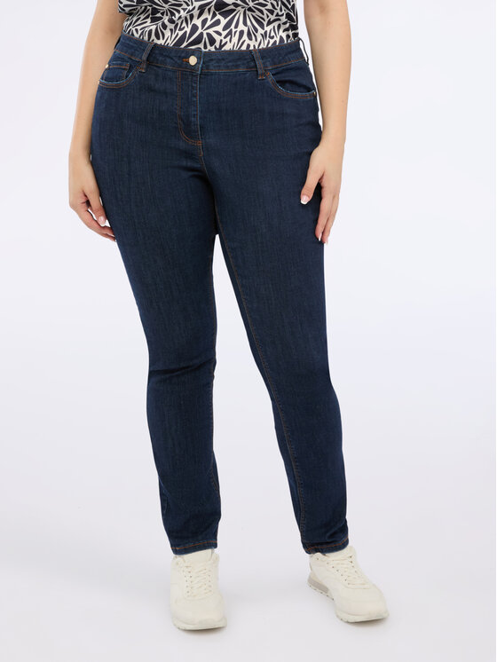 Fiorella Rubino Fiorella Rubino Jeansy P401T004897N034 Niebieski Skin Fit