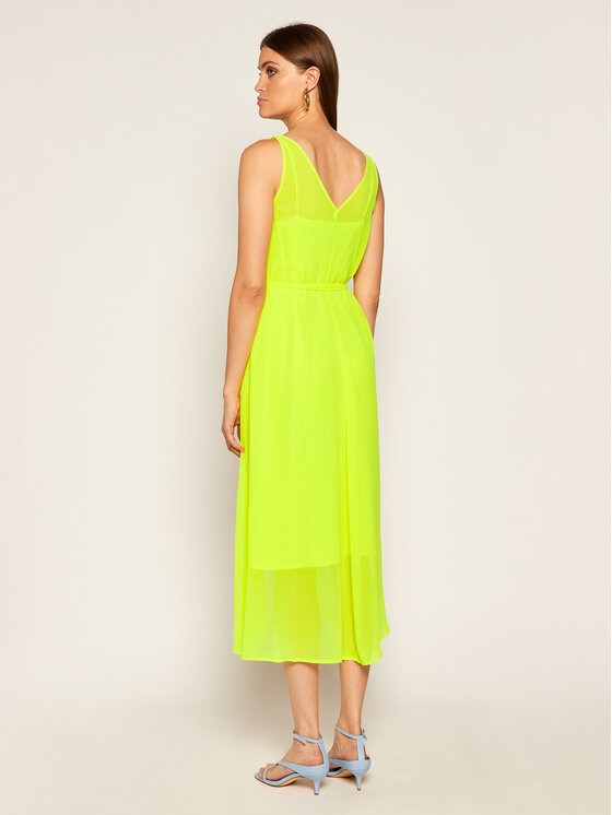 Abito da cocktail P0CAGESL Giallo Regular Fit