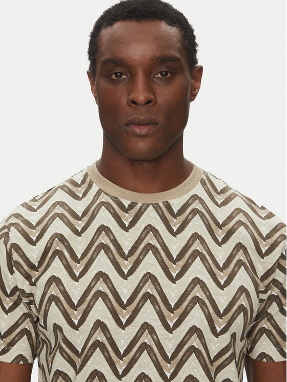 Liu Jo Liu Jo Тишърт QA5161 J7734 Кафяв Regular Fit