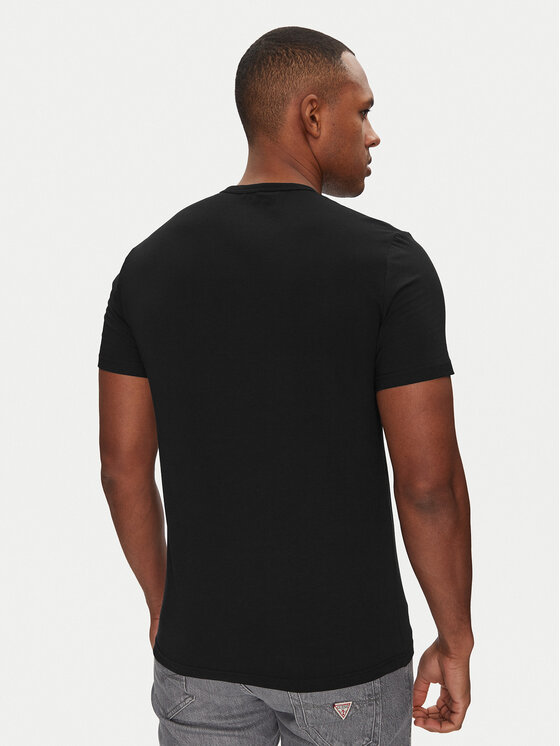 Emporio Armani Underwear Emporio Armani Underwear Póló szett EM000391 AF10779 MC108 Fekete Regular Fit