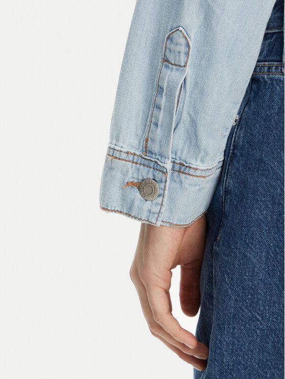 Noisy May Noisy May Jeans srajca Selvi 27033010 Svetlo modra Regular Fit