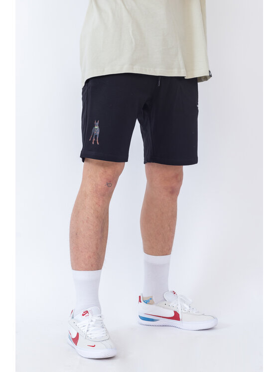 Kamuflage Kamuflage Szorty DOBER$$$ Czarny Basic Fit