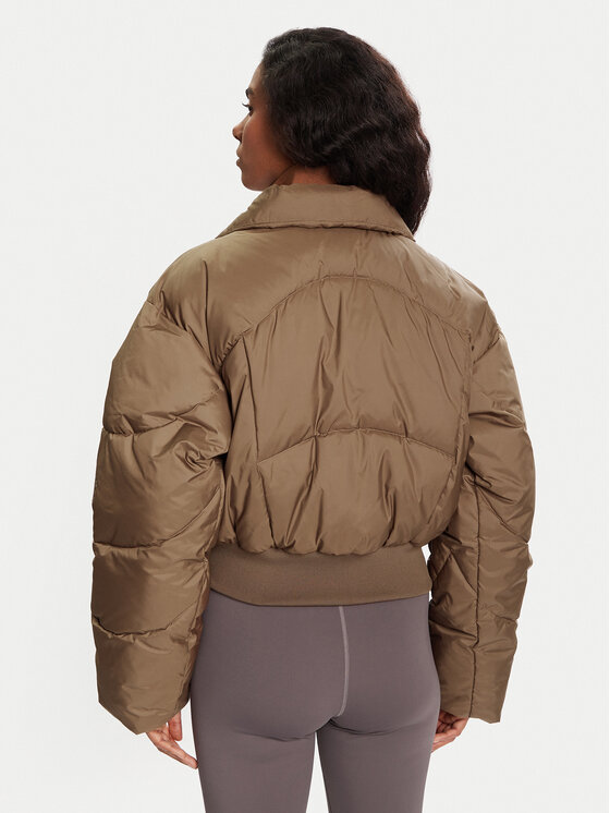 adidas by Stella McCartney adidas by Stella McCartney Zimska jakna JM3652 Bež Loose Fit