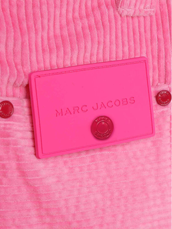 Marc Jacobs Marc Jacobs Spodnie materiałowe W14333 Różowy Flare Fit