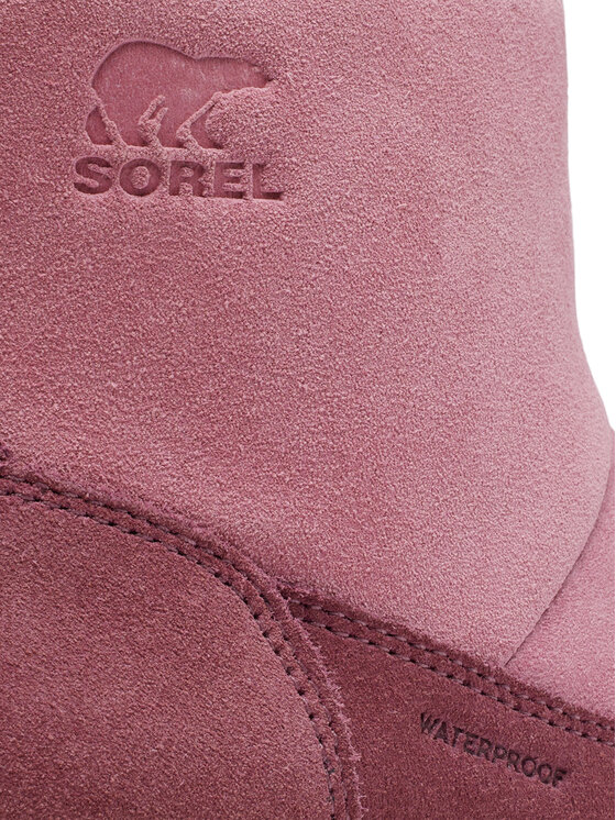 Sorel Sorel Śniegowce Youth Sorel Explorer III Slip-On WP 2101331627 Różowy