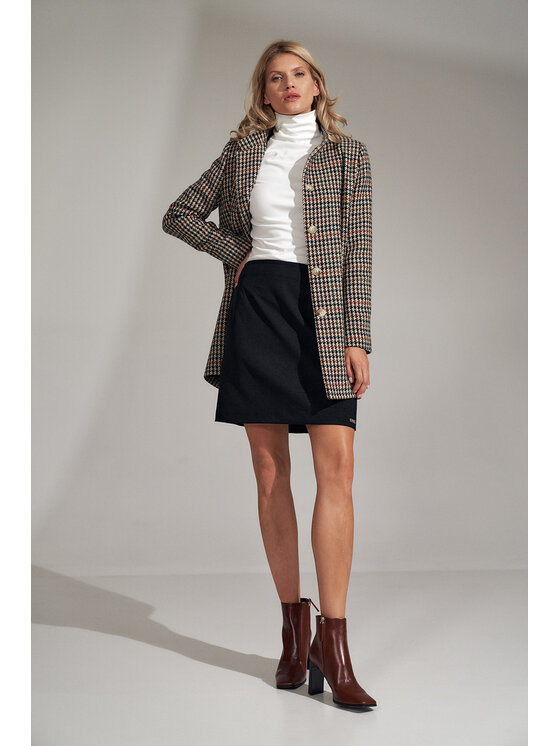 FIGL FIGLFIGL Cappotto M719 Multicolore Regular Fit