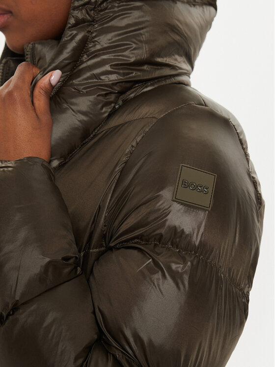 BOSS BOSS Zimní bunda Pamaxi3 50524624 Zelená Regular Fit