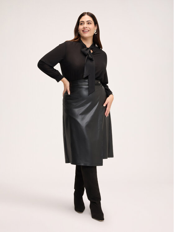 Fiorella Rubino Fiorella Rubino Blusa 2031L000693N033 Nero Flared Fit