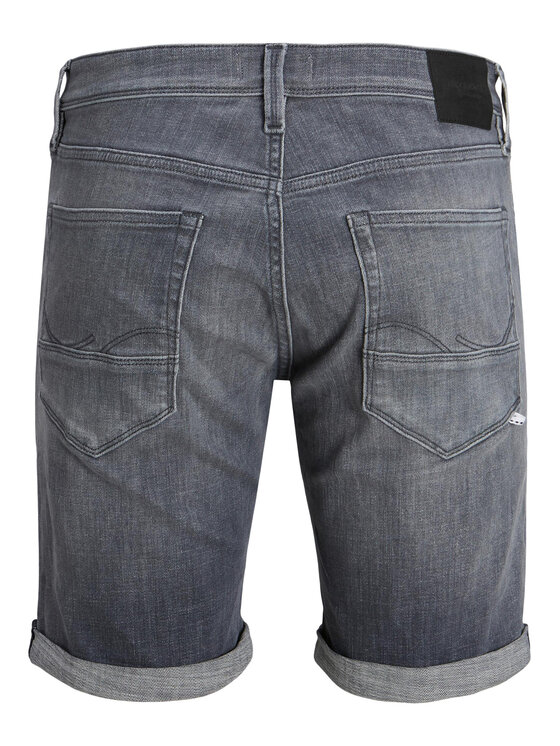 Jack&Jones Jack&Jones Pantaloncini di jeans Rick 12226232 Grigio Regular Fit