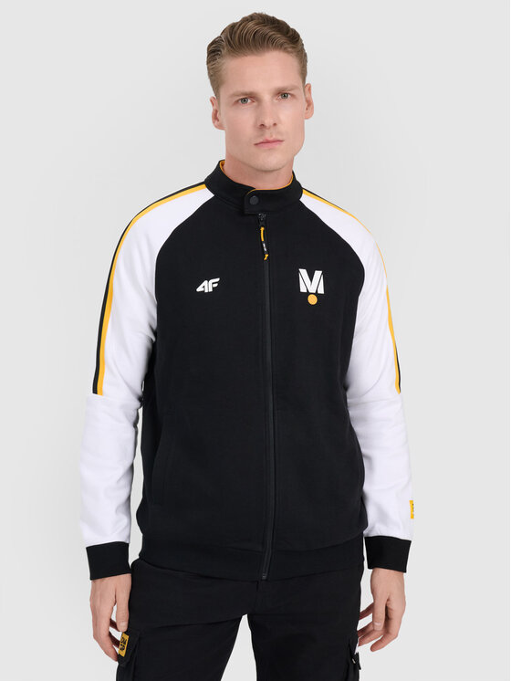 4F 4F Bluza TEAMWEAR Czarny Regular Fit