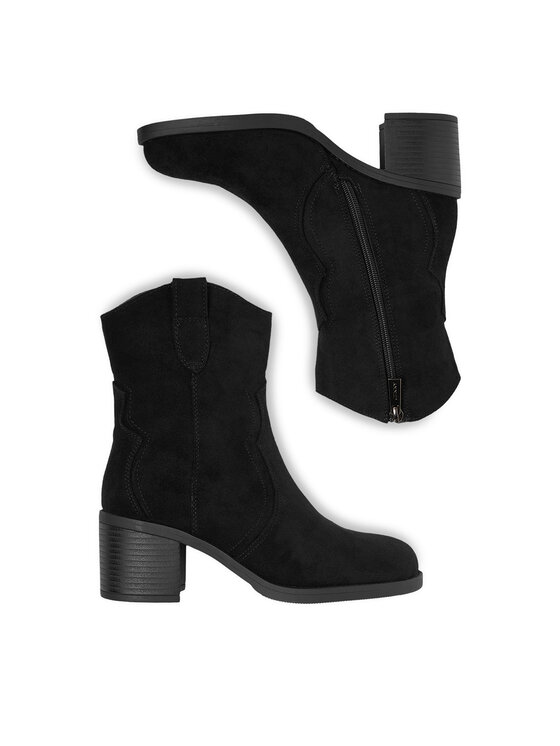 JENNY JENNY Μποτάκια CEO-HYF2T651S-1 Μαύρο