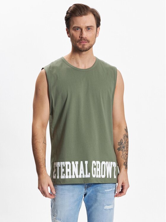 LTB Tank Top Saceye 84003 6089 Zelena Regular Fit