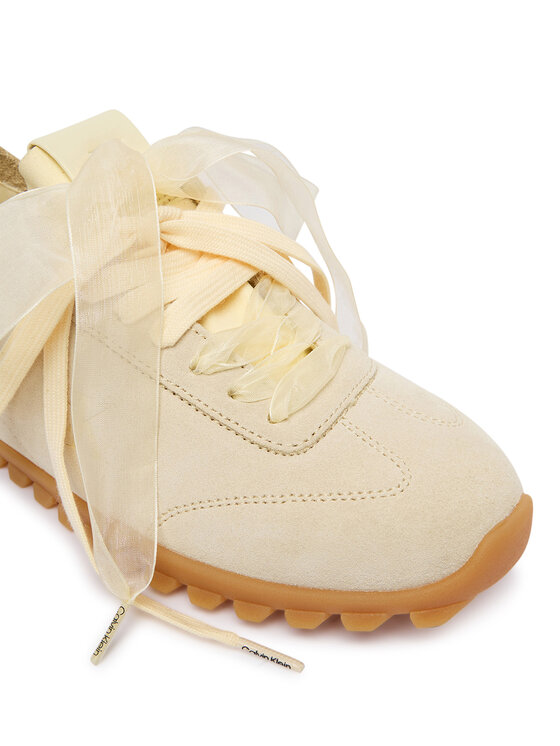 Calvin Klein Calvin Klein Tossud Low Profile Run Mg Sue Db Laces HW0HW03150 Kollane