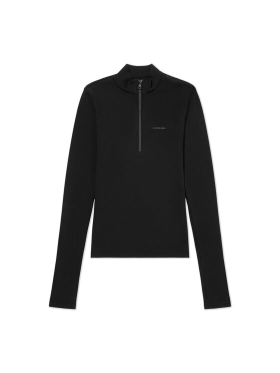 La Mania La Mania Blusa SHERYL Nero Classic Fit