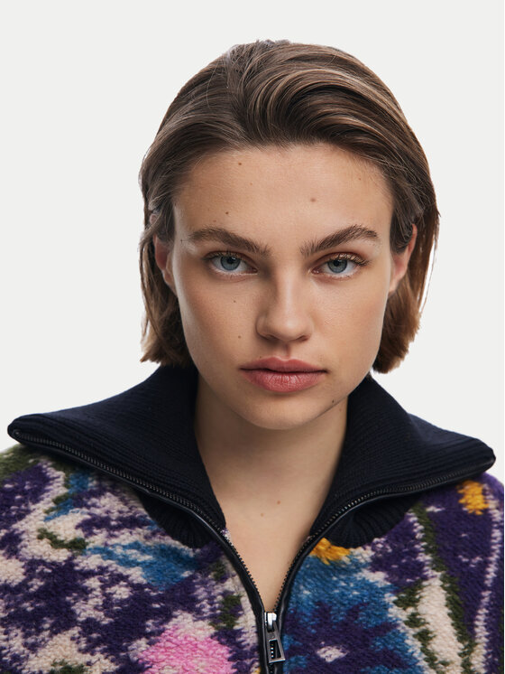 Desigual Desigual Bunda bomber Alfa 25WWEW66 Barevná Regular Fit