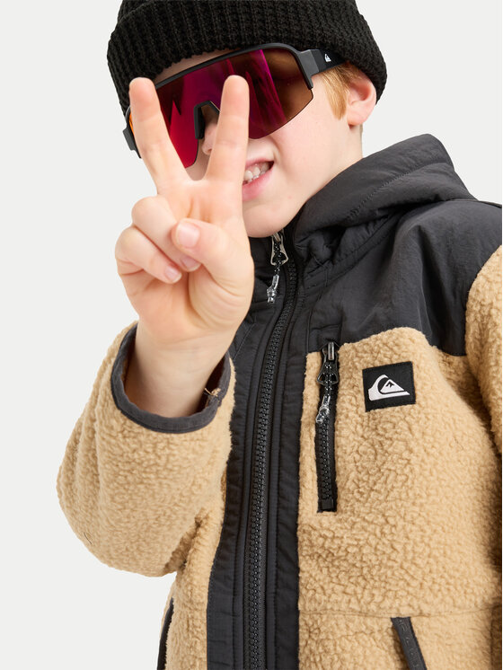 Quiksilver Quiksilver Demisezoninė striukė Back To S School EQKPF03012 Smėlio Relaxed Fit